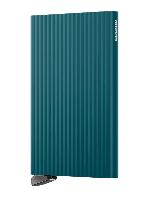 SECRID Cardprotector Fluted Teal+ CFl-Teal+