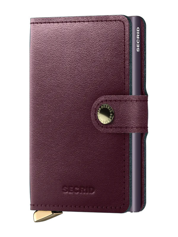 Läs mer om SECRID Premium Miniwallet Dusk Bordeaux