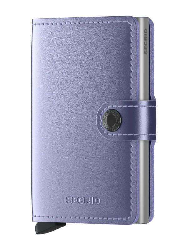 SECRID Miniwallet Metallic Lila