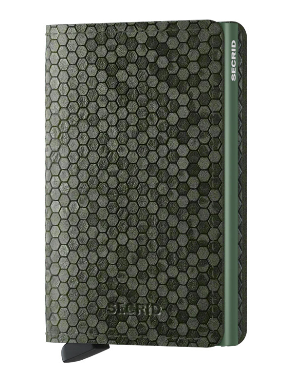 Läs mer om SECRID Slimwallet Hexagon Green
