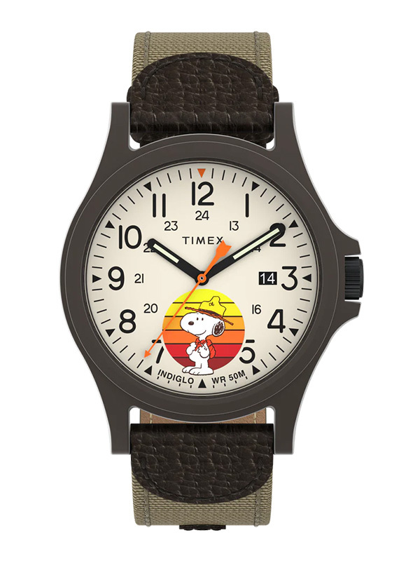 Läs mer om TIMEX Expedition x Peanuts Beagle Scout 40mm