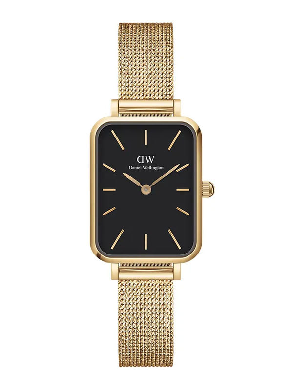 Läs mer om Daniel Wellington Quadro Pressed Evergold 20mm