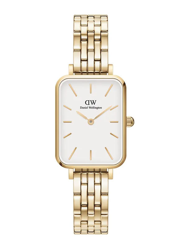 Läs mer om Daniel Wellington Quadro 5-Link Evergold