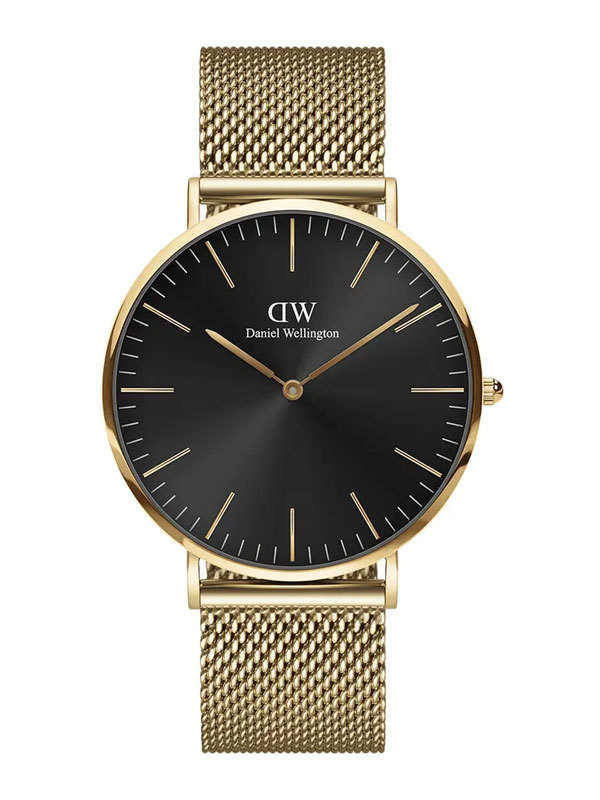 Läs mer om Daniel Wellington Classic Mesh Onyx