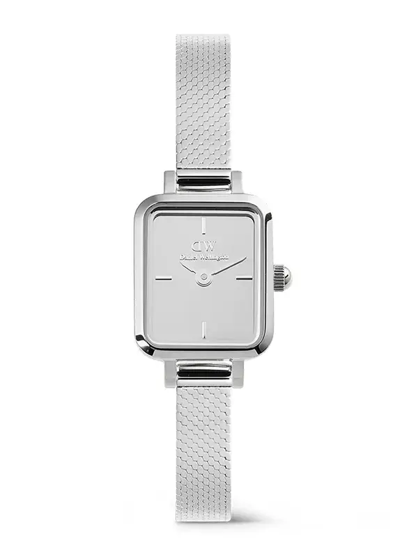 Daniel Wellington Quadro Mini Reflection Silver 15.5mm
