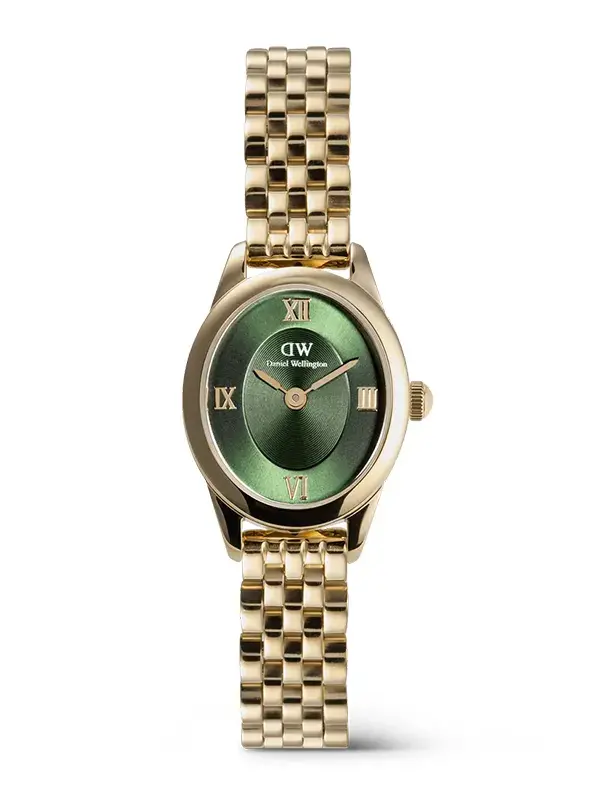 Daniel Wellington Ophelia Mini Emerald Gold 22mm