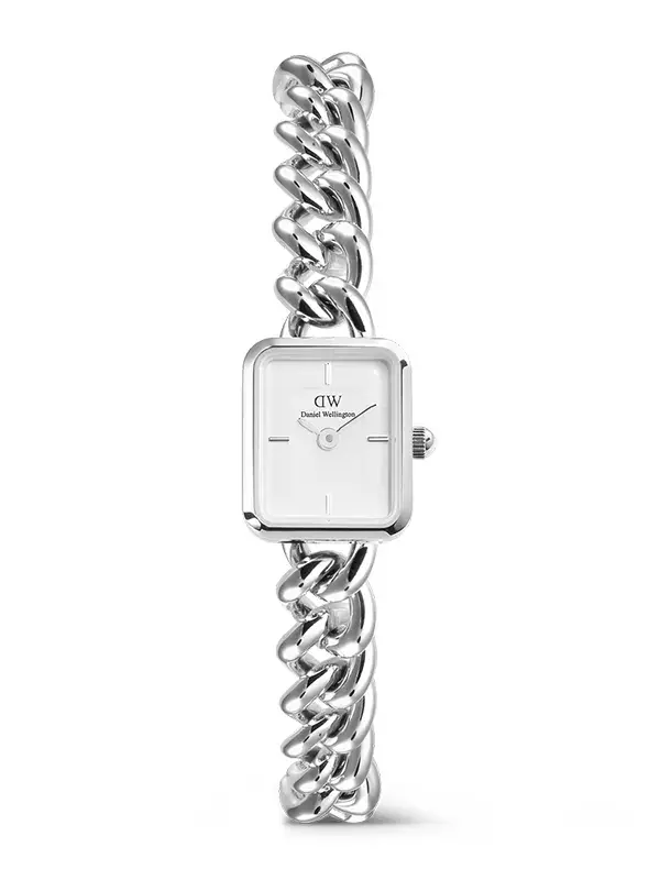 Läs mer om Daniel Wellington Jolie Chain Silver 15.5mm