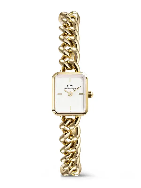 Läs mer om Daniel Wellington Jolie Chain Gold 15.5mm