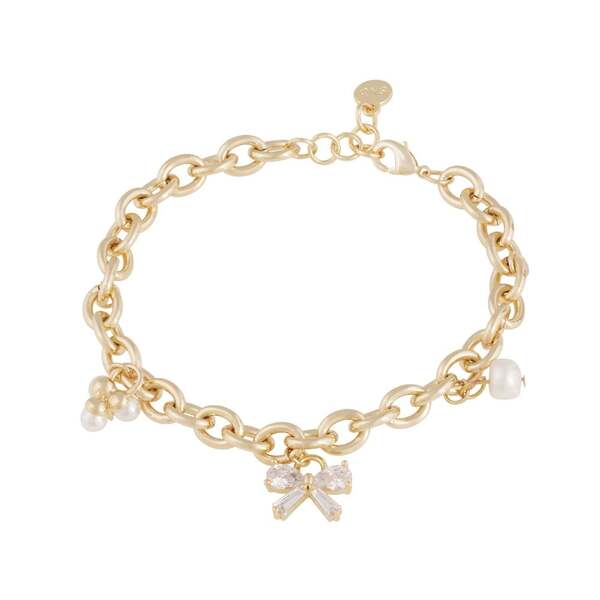 SNÖ of Sweden Armband Eira Charm - Guld 1368-3400-362-ONE