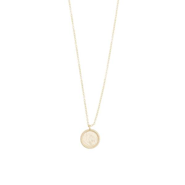 SNÖ of Sweden Halsband Twist Pendant 55cm - Guld 1386-0455-257-55