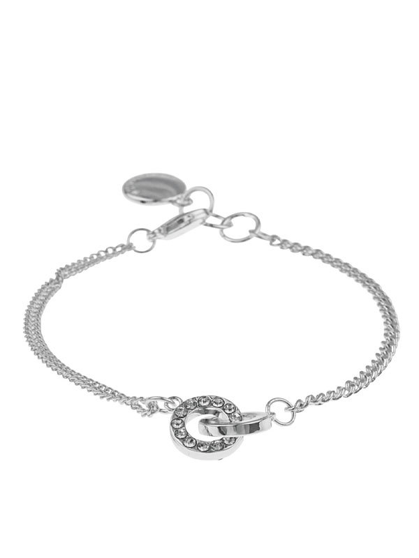 SNÖ of Sweden Blizz Armband Silver 17cm 610-3200 012-ONE Tidlöst kedjearmband med justerbara länkar