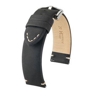 HIRSCH RANGER Klockarmband Detta läderarmband i retrostil imponerar med sin individuella design.