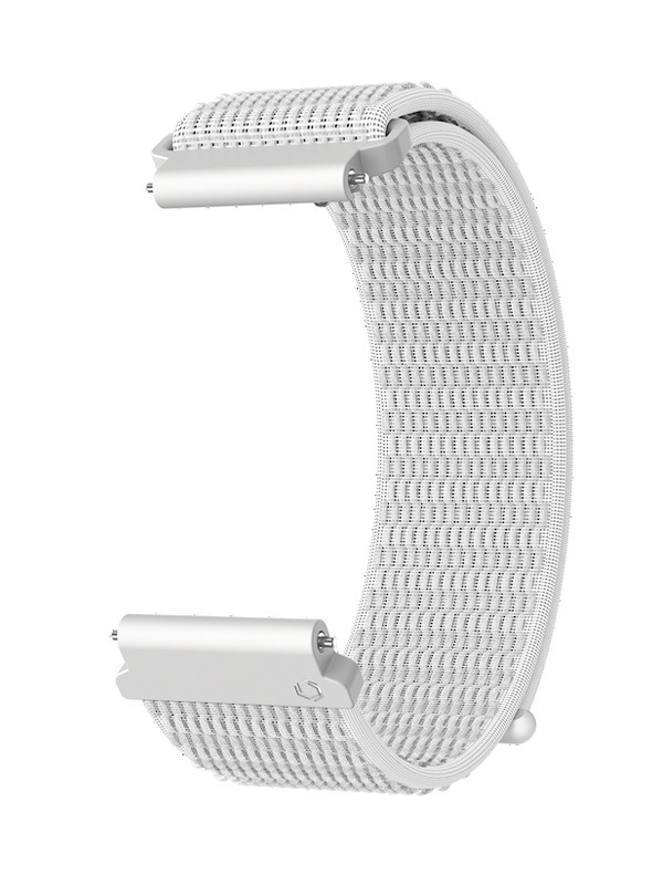 Coros Pace 2/Apex 42mm Armband ACC Nylon – Vit WPACE2-WB-WHT-N