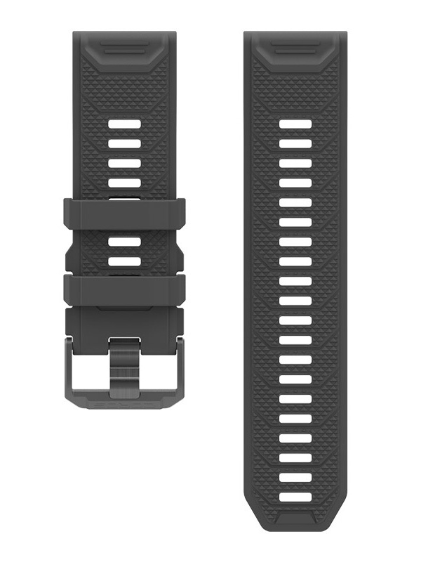 Coros Vertix 2 Armband ACC Silikon – Svart WVTX2-WB-BLK