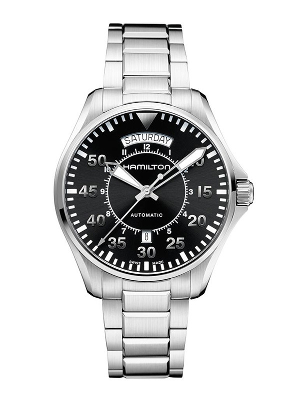 HAMILTON Khaki Aviation Pilot Day Date Auto 42mm