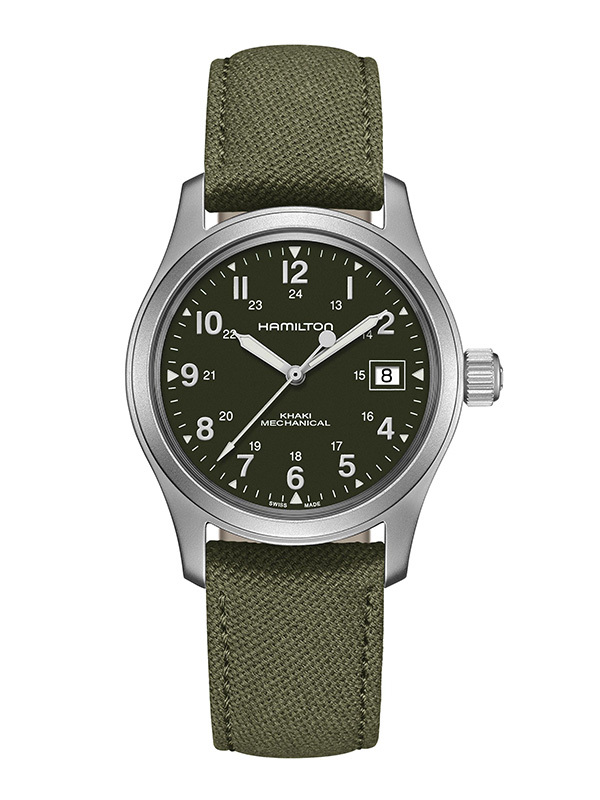 Läs mer om HAMILTON Khaki Field Mechanical 38mm