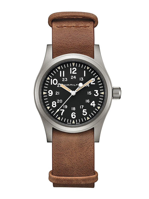 Läs mer om HAMILTON Khaki Field Mechanical 38mm