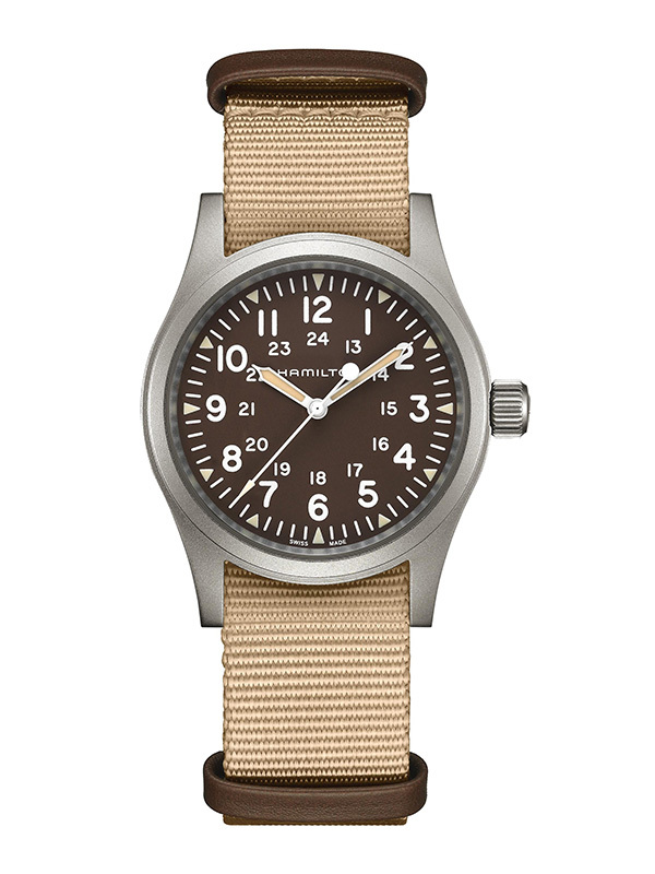 Läs mer om HAMILTON Khaki Field Mechanical 38mm