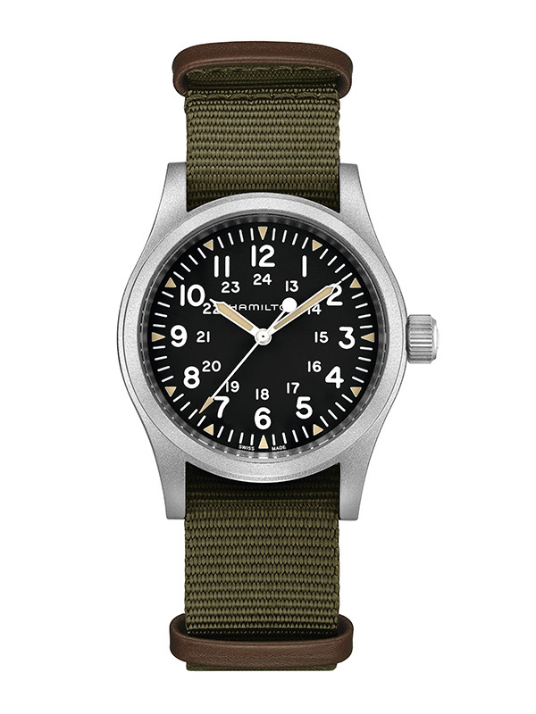 Läs mer om HAMILTON Khaki Field Mechanical 38mm