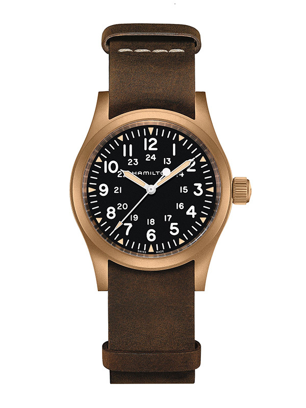 Läs mer om HAMILTON Khaki Field Mechanical Bronze 38mm