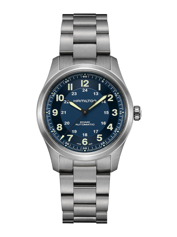 Läs mer om HAMILTON Khaki Field Titanium Auto 38mm