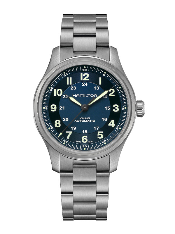 Läs mer om HAMILTON Khaki Field Titanium Auto 42mm