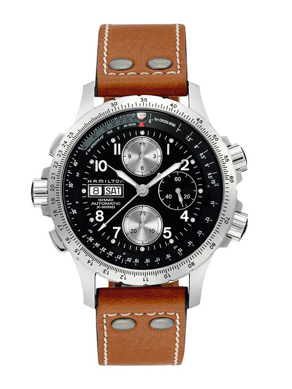 Läs mer om HAMILTON Khaki Aviation X-Wind Auto Chrono 44mm