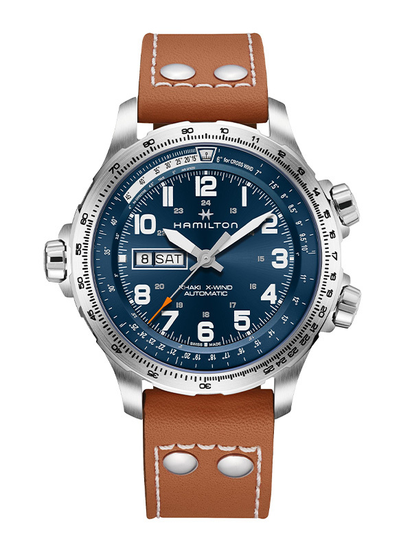 HAMILTON Khaki Aviation X-Wind Day Date Auto 45mm