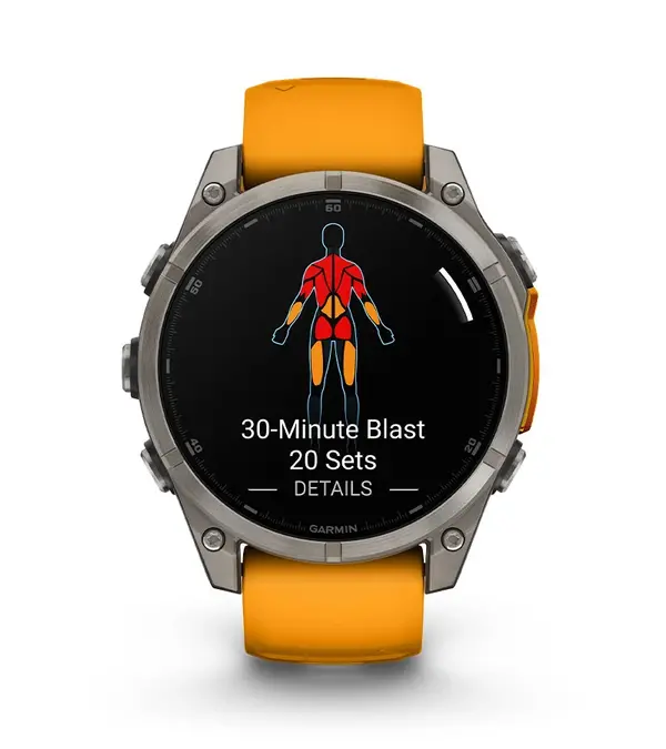 Garmin bild AVANCERAD STYRKETRÄNING