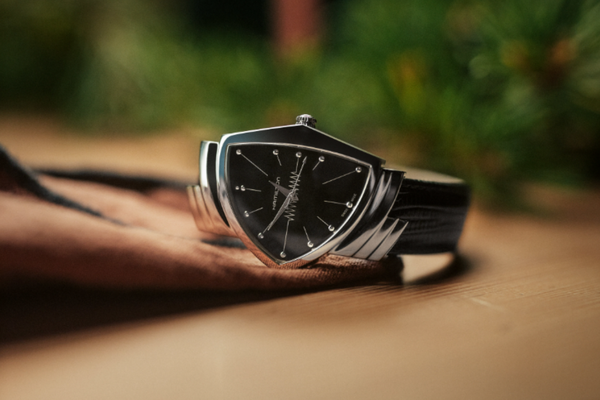 Hamilton Murph klocka svart tavla svart armband