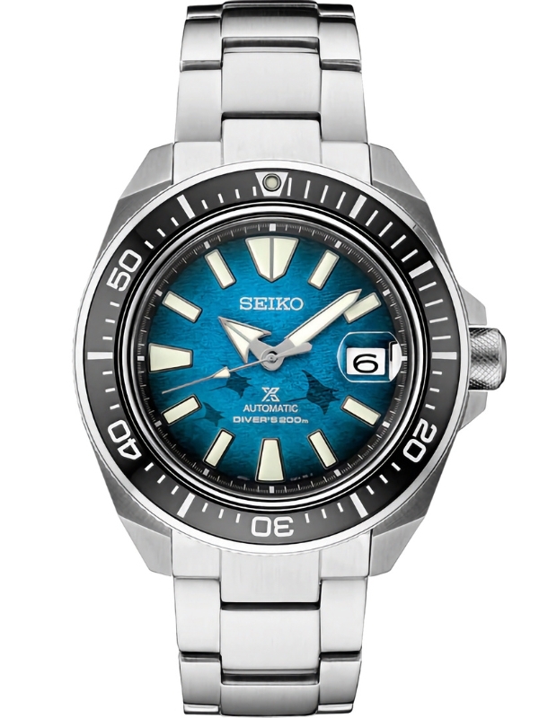 SEIKO Prospex Save the Ocean Manta Ray King Samurai 44mm Special Edition